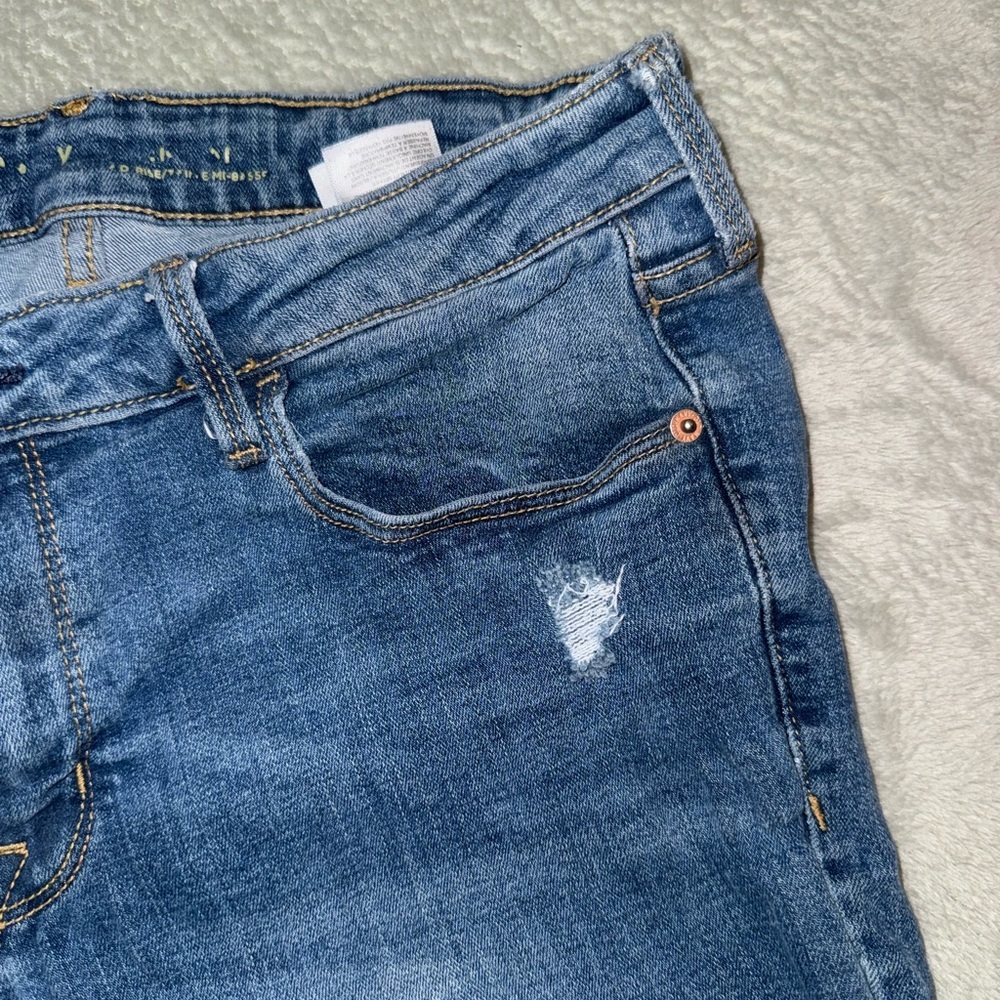 Old Navy Blue Skinny Jeans - Picture 3 of 8